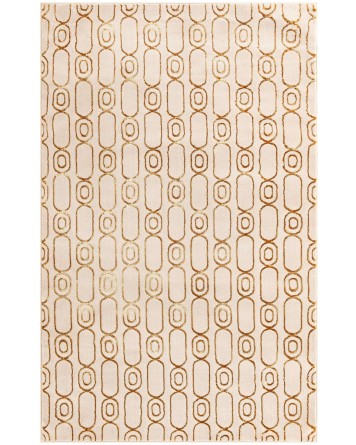 Tapete Anna Cadenas Blanco y Oro