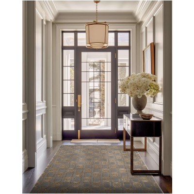 Tapete Anna Cadenas Gris y Oro