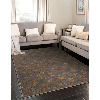 Tapete Anna Cadenas Gris y Oro