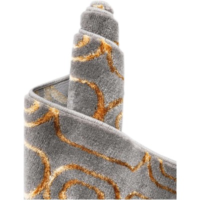 Tapete Anna Cadenas Gris y Oro