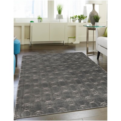 Tapete Anna Cadenas Gris y Plata