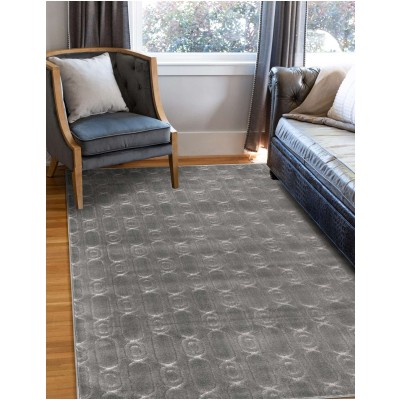 Tapete Anna Cadenas Gris y Plata