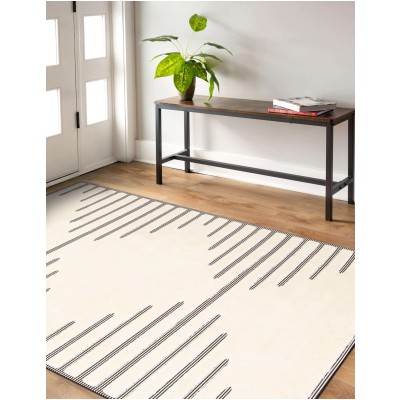 Tapete Prisma Rombo en Marfil