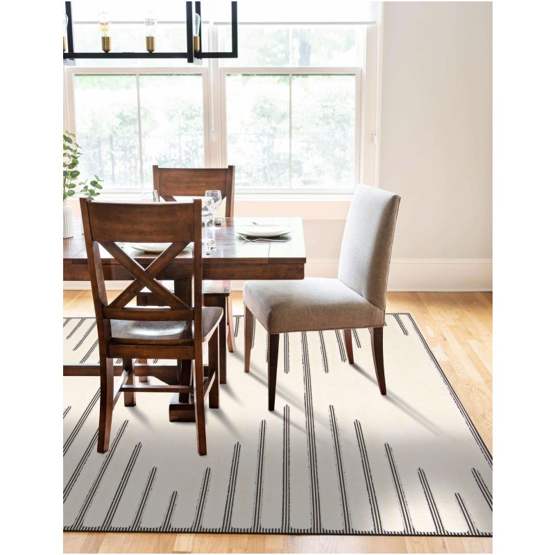 Tapete Prisma Rombo en Marfil