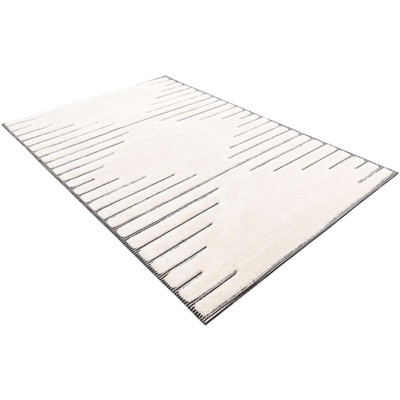 Tapete Prisma Rombo en Marfil