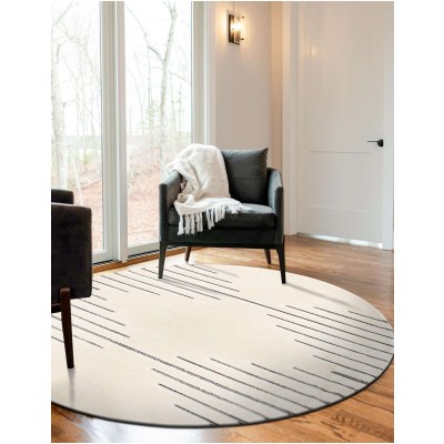 Tapete Prisma Rombo en Marfil