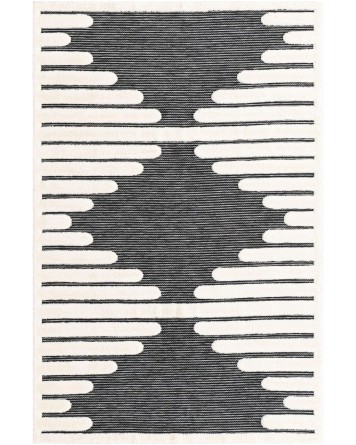 Tapete Prisma Rombo en Gris