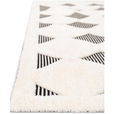 Tapete Prisma Diamantes en Marfil