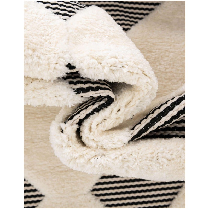 Tapete Prisma Diamantes en Marfil