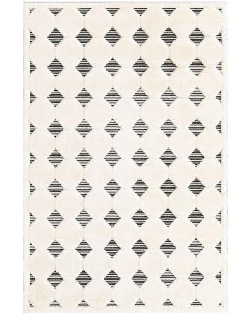 Tapete Prisma Diamantes en Marfil