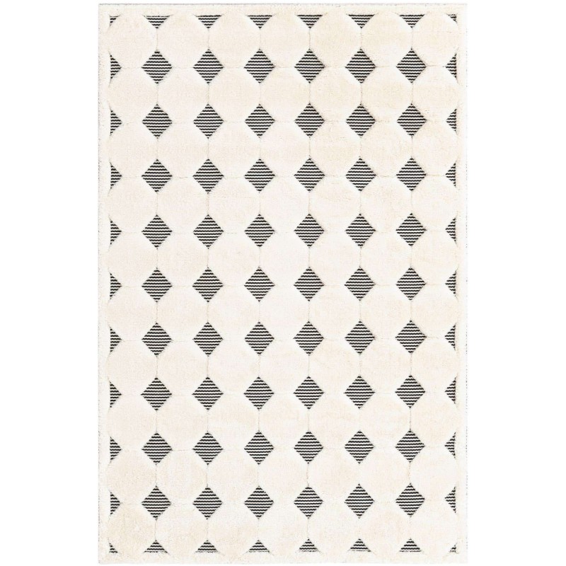 Tapete Prisma Diamantes en Marfil