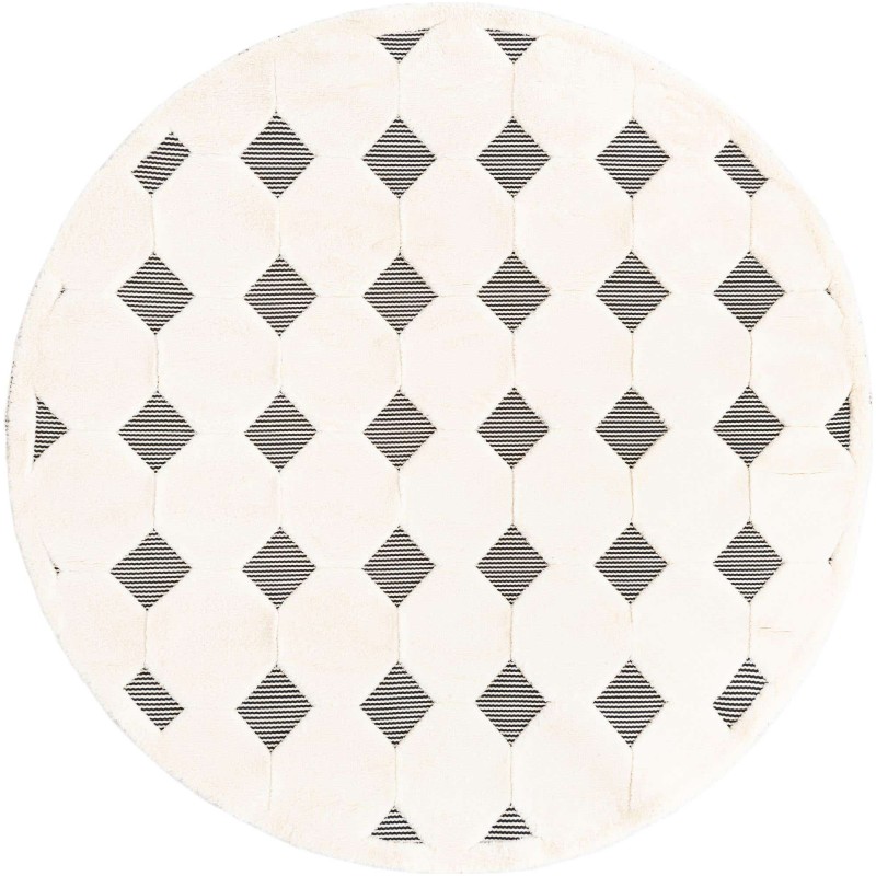 Tapete Prisma Diamantes en Marfil