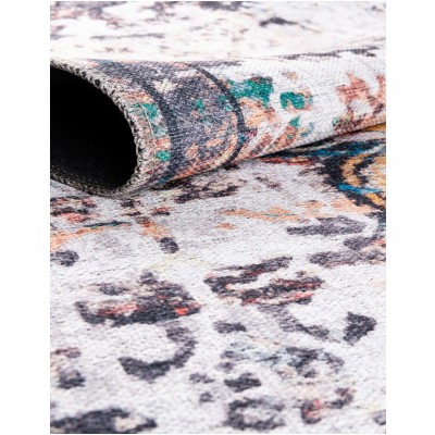 Tapete Lavable Renacimiento en Blanco Solar