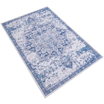 Tapete Lavable Renacimiento en Azul