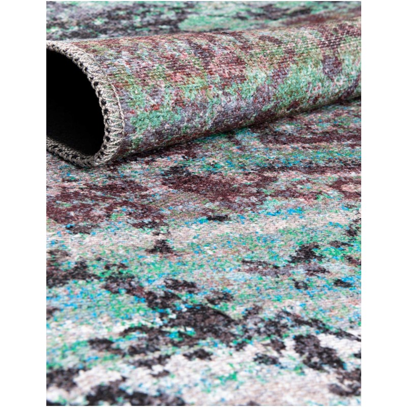 Tapete Lavable Renacimiento Azul y Verde