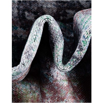 Tapete Lavable Renacimiento Azul y Verde