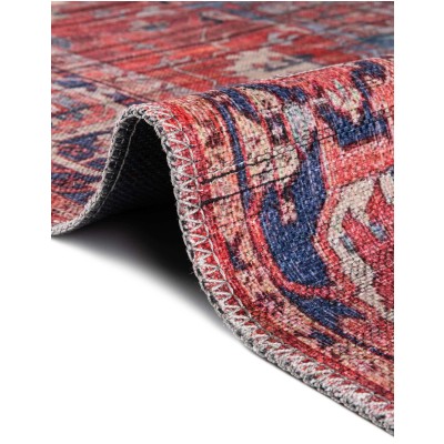 Tapete Lavable Lunar Rojo Oxidado