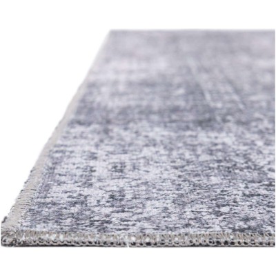 Tapete Lavable Yala en Gris Saturado