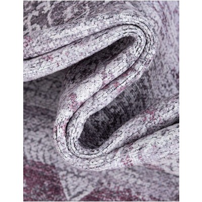 Tapete Lavable Yala en Rosa Saturado