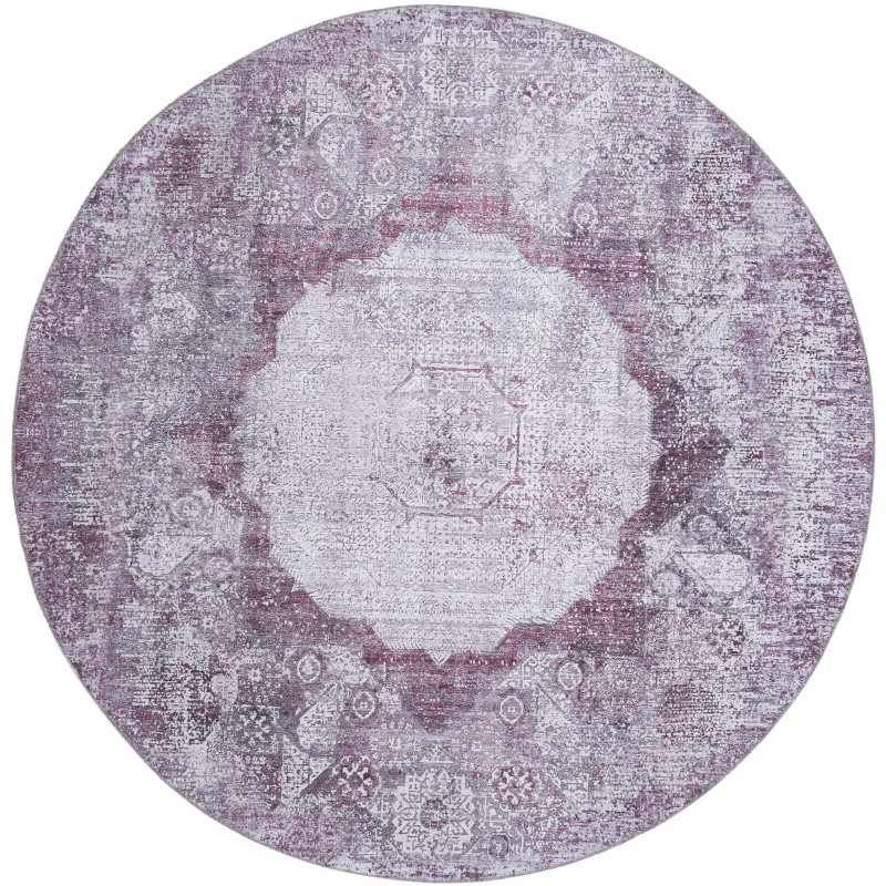 Tapete Lavable Yala en Rosa Saturado