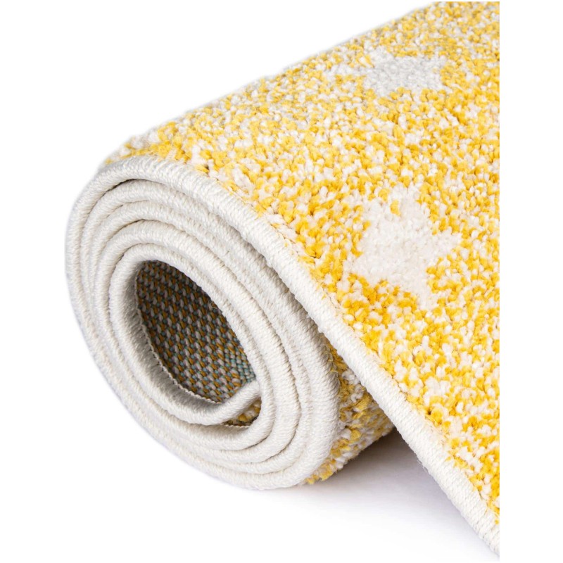 Tapete Fantasia Estrellitas Amarillo