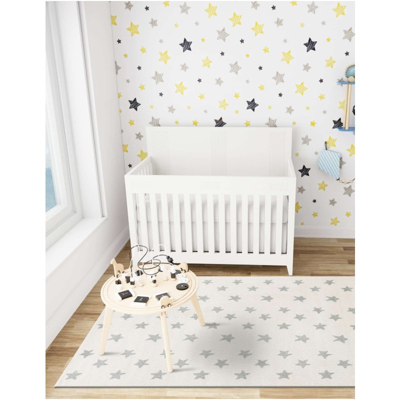 Tapete Fantasia Estrellitas Claro