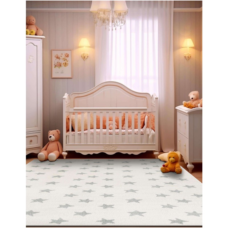 Tapete Fantasia Estrellitas Claro