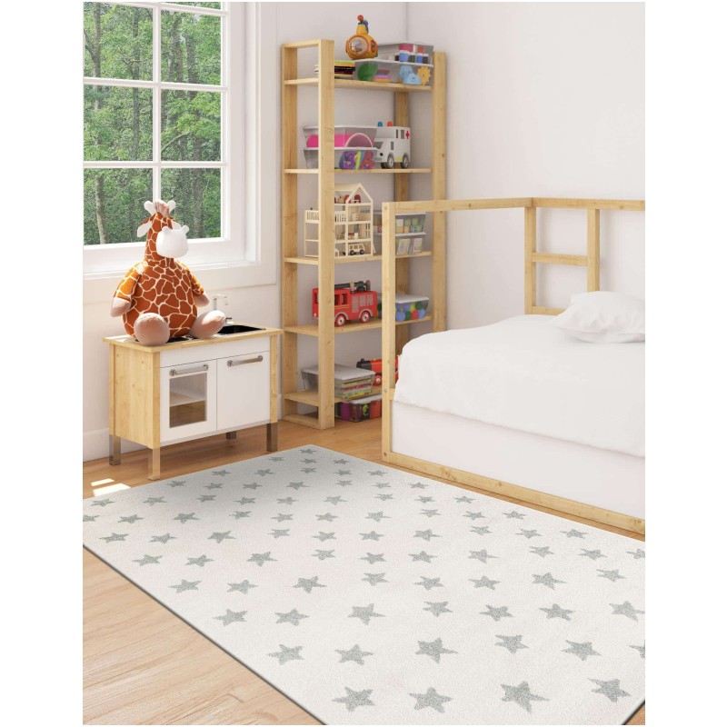 Tapete Fantasia Estrellitas Claro