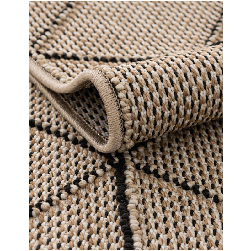 Tapete Sinfonía Exterior Enrejado en Khaki