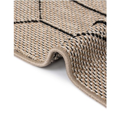 Tapete Sinfonía Exterior Enrejado en Khaki