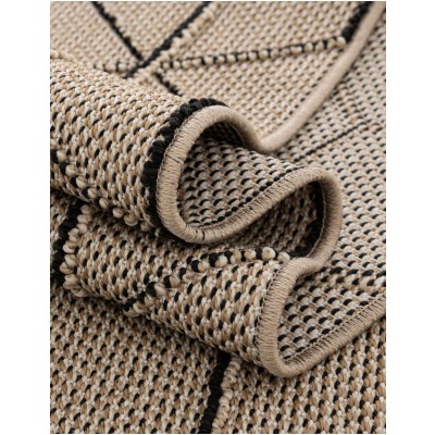 Tapete Sinfonía Exterior Enrejado en Khaki