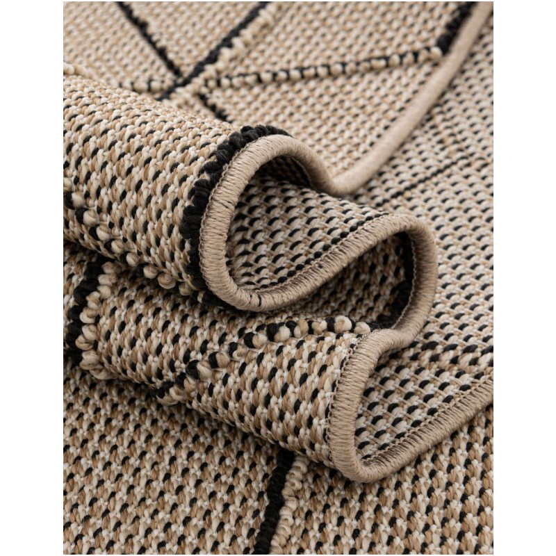 Tapete Sinfonía Exterior Enrejado en Khaki