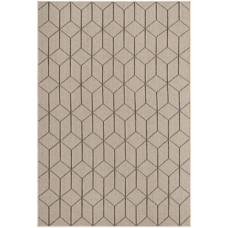 Tapete Sinfonía Exterior Enrejado en Khaki