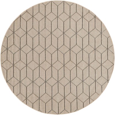 Tapete Sinfonía Exterior Enrejado en Khaki