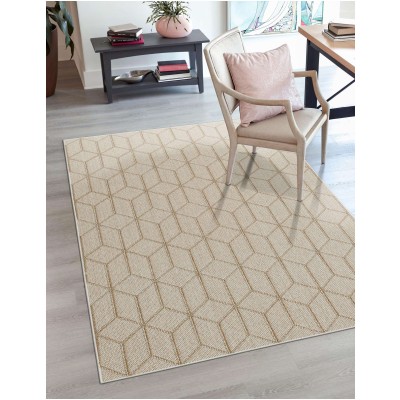 Tapete Sinfonía Exterior Enrejado en Beige