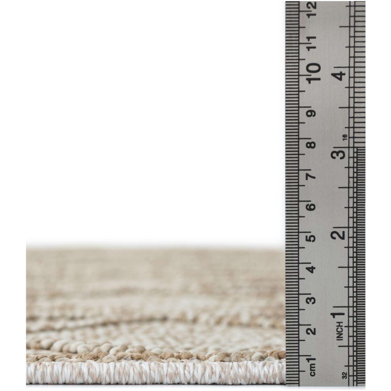 Tapete Sinfonía Exterior Enrejado en Beige