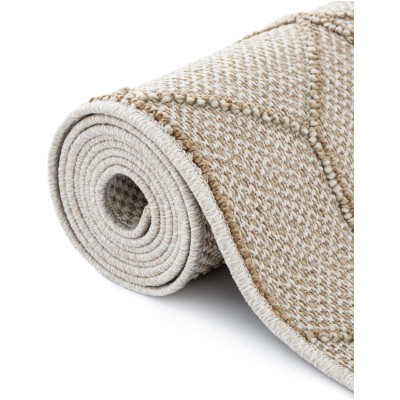 Tapete Sinfonía Exterior Enrejado en Beige