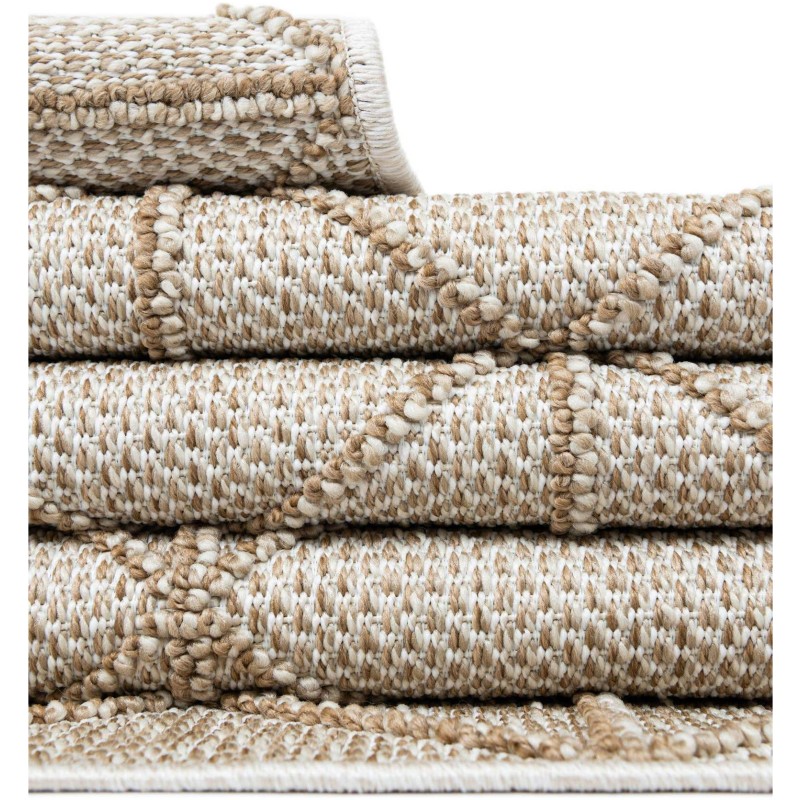 Tapete Sinfonía Exterior Enrejado en Beige