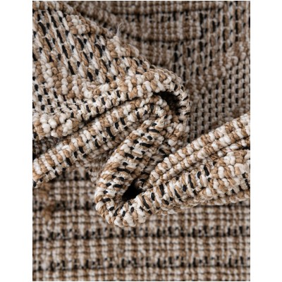 Tapete Sinfonía Exterior Enrejado de Rombos en Khaki