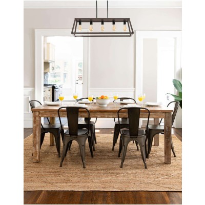 Tapete Trenzado de Yute con Rombos en Natural