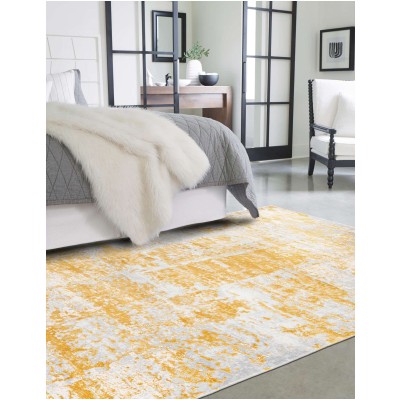 Tapete Londres Abstracto en Amarillo