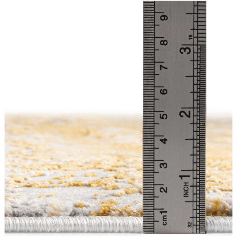 Tapete Londres Abstracto en Amarillo