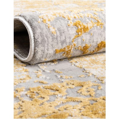 Tapete Londres Abstracto en Amarillo