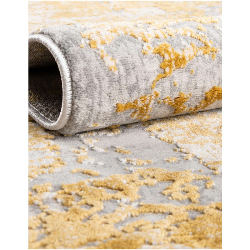 Tapete Londres Abstracto en Amarillo