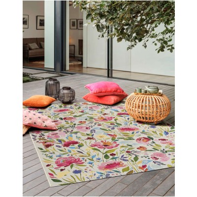 Tapete Exterior Botánico Ramo de Flores