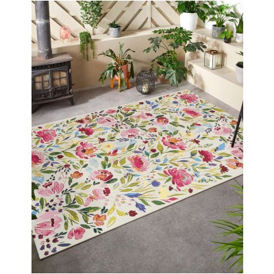 Tapete Exterior Botánico Ramo de Flores