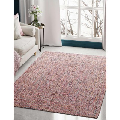 Tapete Eco Trenzado en Multicolor