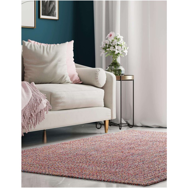 Tapete Eco Trenzado en Multicolor