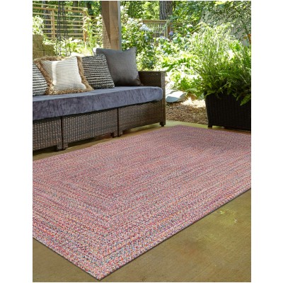 Tapete Eco Trenzado en Multicolor