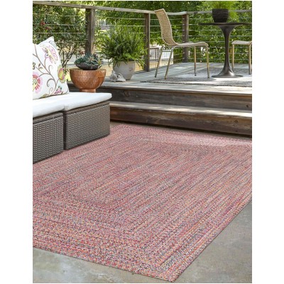 Tapete Eco Trenzado en Multicolor